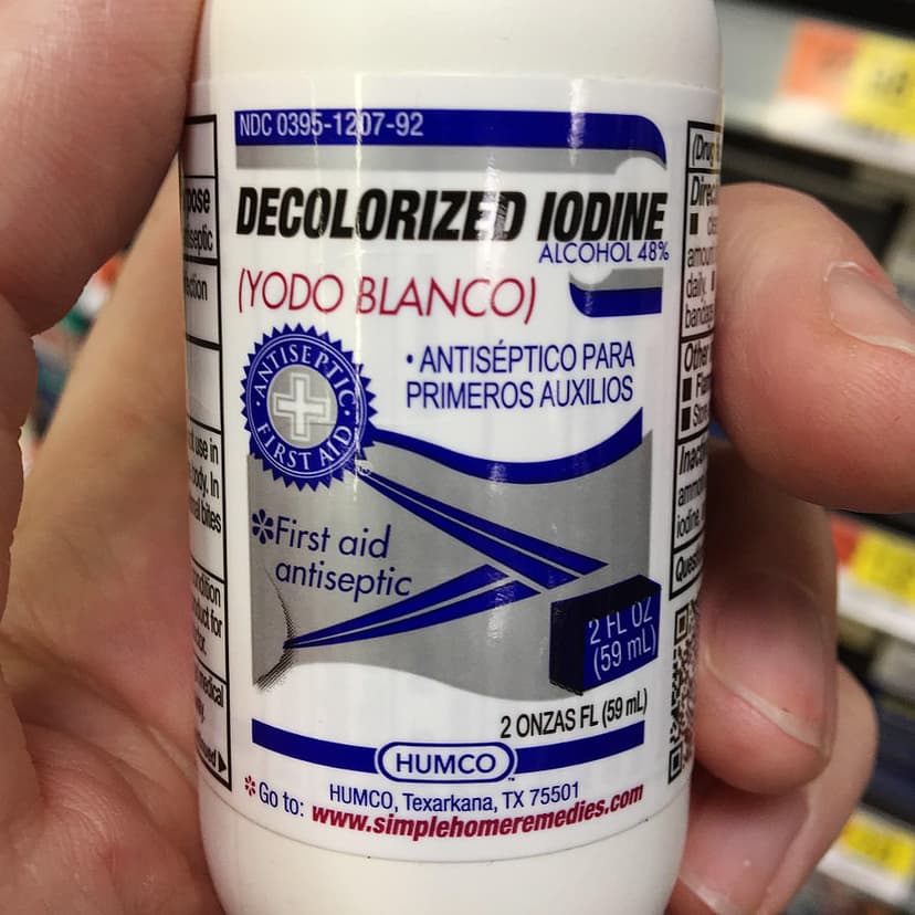 Decolorized Iodine for Treating Nail Fungus The People's Pharmacy