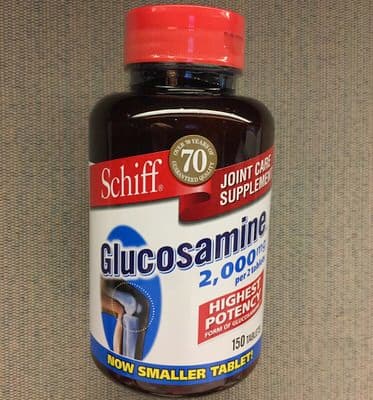 Bottle of Glucosamine