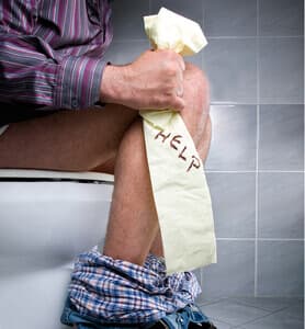 Toilet constipation
