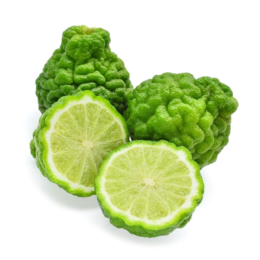 bergamot citrus fruits, cut and whole, strong distinctive smell