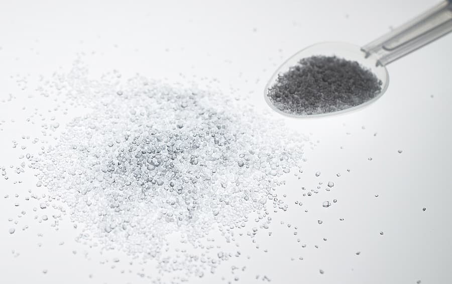 non-sugar sweetener crystals of erythritol in spoon