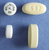 Wellbutrin and budeprion pills