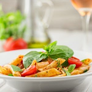 Italian pasta, Mediterranean diet