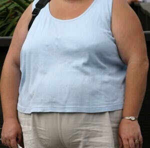 Fat overweight female woman heavy
