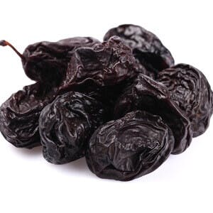 dried prunes, dried plums