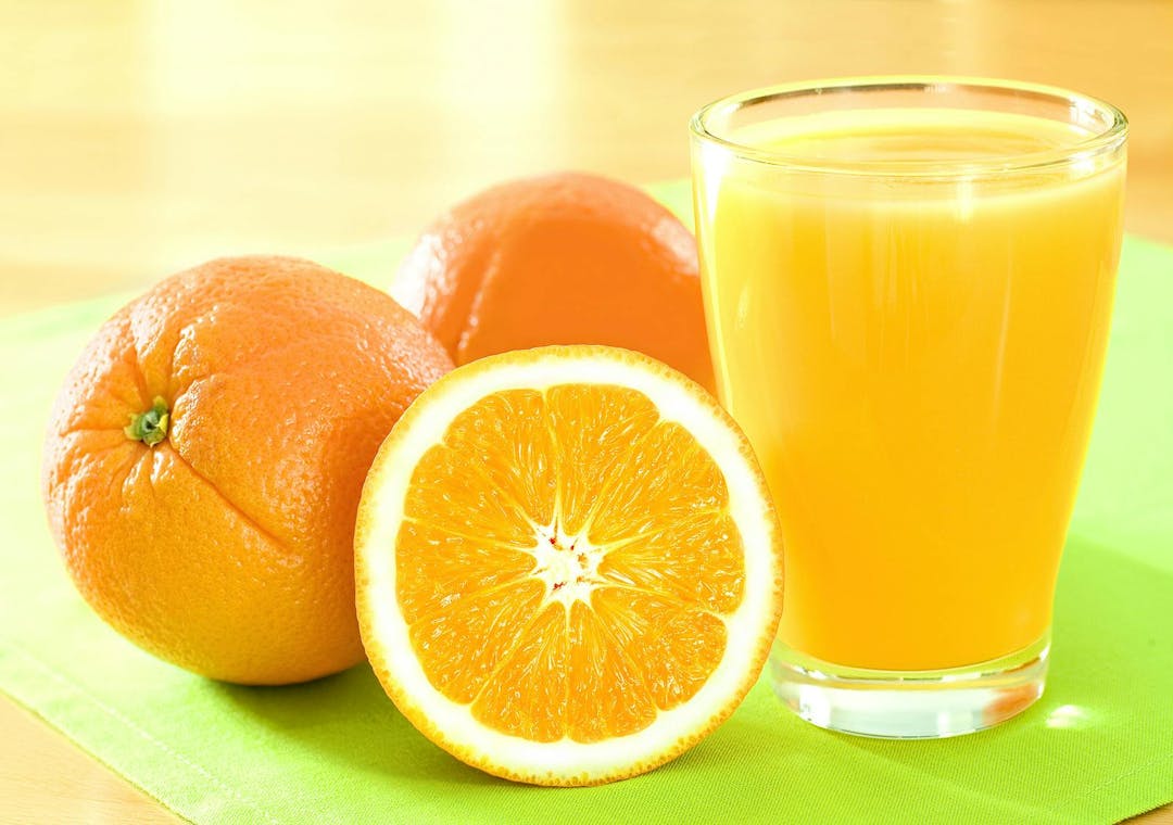 Oranges and orange juice
